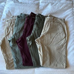 5 for $50 Old Navy Slim Chinos Khakis